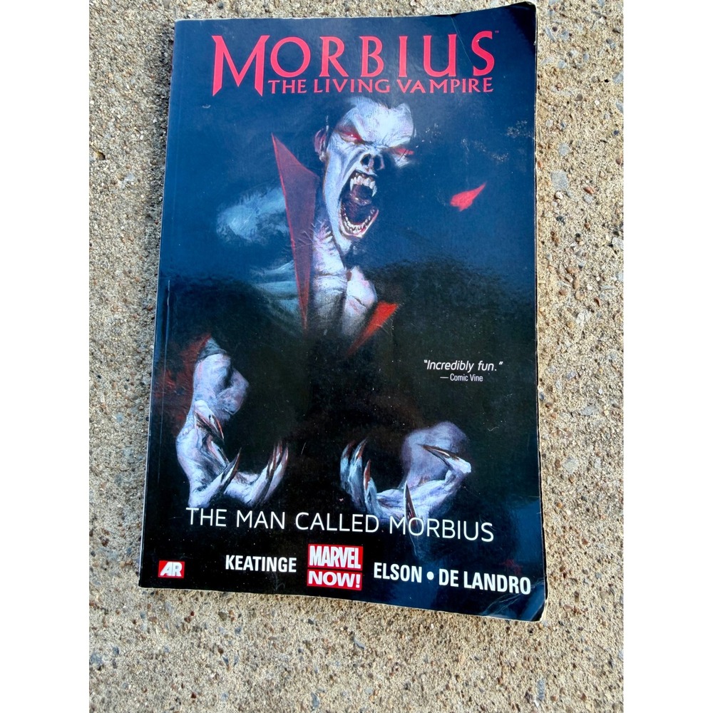 Morbius The Living Vampire The Man Called Morbius Marvel TPB Graphic Novel